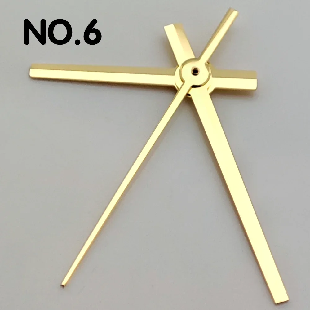 Modified Watch Hands Green Luminous Logbook Needle Silver Gold Rose Accessories for Miyota 8285 Movement Parts watch accessories