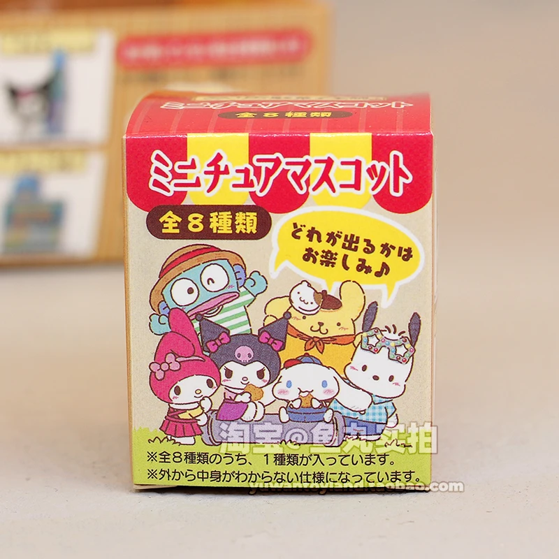

Подлинный Sanrio глухая коробка Ностальгический магазин закусок еда и игра модель куроми Мелодия рыба Монстр Кукла настольное украшение