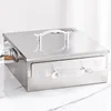 304 stainless steel small household two-layer rice noodle machine multifunctional mini steamer 1