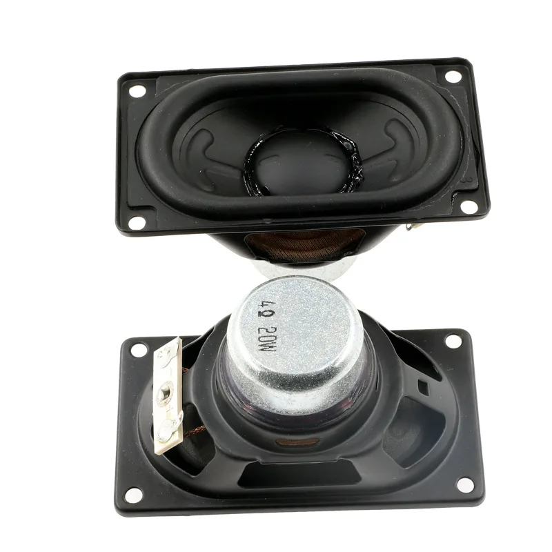 SOTAMIA 2Pcs 4580 Mini Speaker Audio 4 Ohm 20W Mid-bass Sound Music Loudspeaker DIY Portable Bluetooth Speaker For JBL FLIP 6