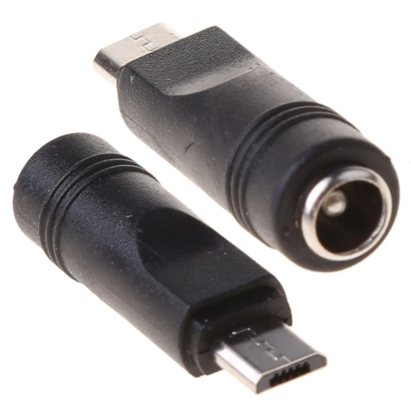 

5 шт. 5,5x2,1 мм гнездо к разъему Micro USB для адаптера питания постоянного тока