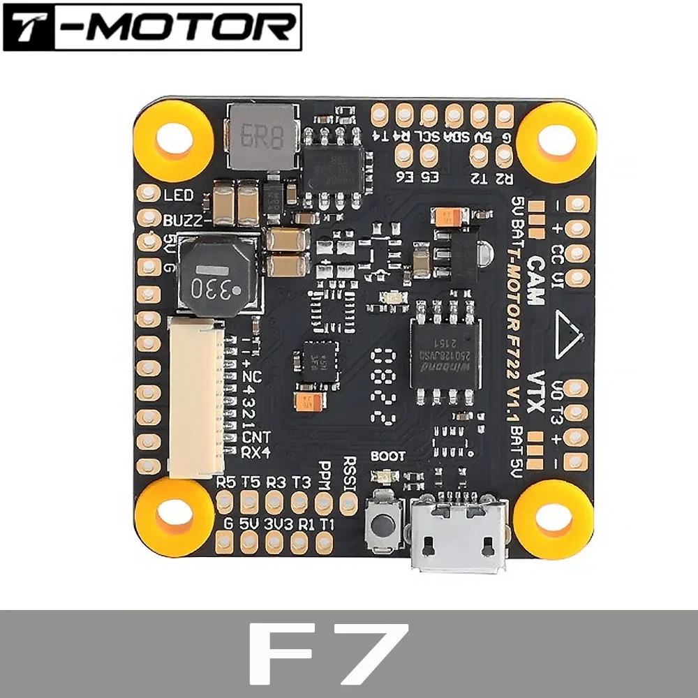 

T-MOTOR Velox Cine F7 Многофункциональный Фристайл кинематографический Контроллер полета для Дронов FPV