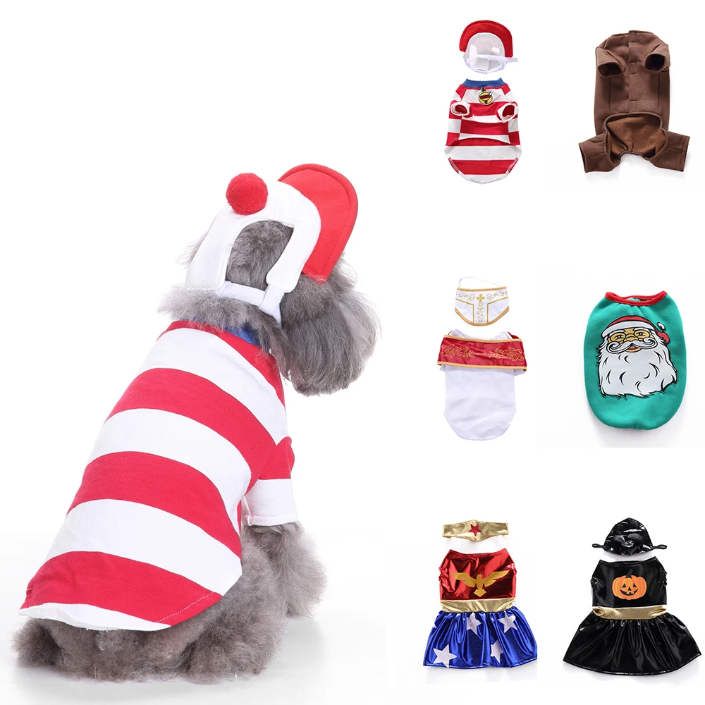 Santa Pet Holiday Costume 1