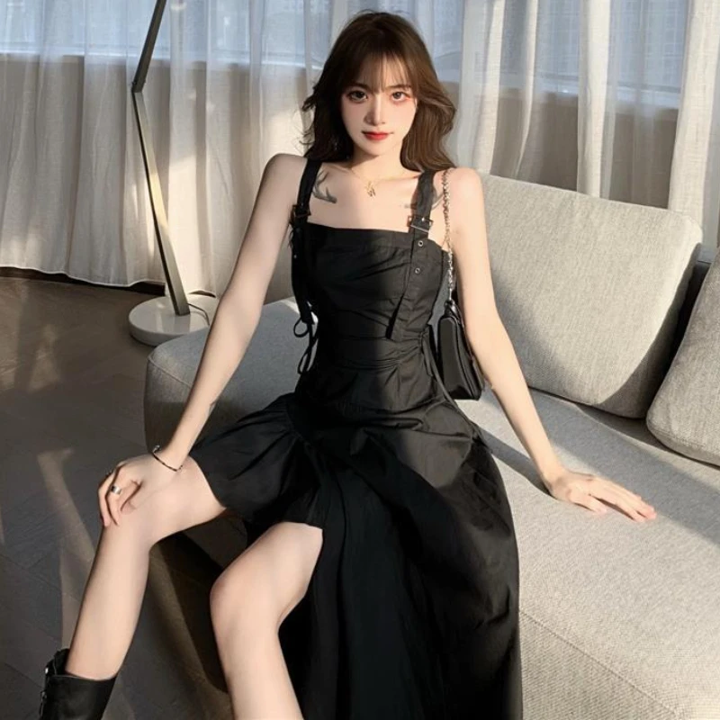 【graychic】String Sleeveless Dress ★韓国人気★追跡可能★ Amazon.com: Springcmy Women Sexy PU Leather Bodycon Dress