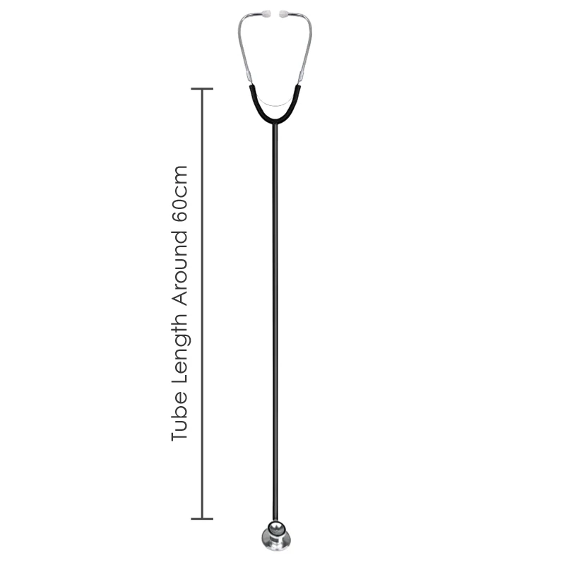 Medical Stethoscope Portable Dual Head Stethoscope Doctor Cute Estetoscopio Professional Cardiology Medical Equipment Device for Student Vet Nurse dual head stethoscope