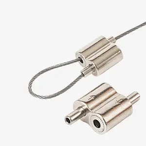 Occus 10pcs Steel Wire Cable Rope Clip Fishing Line Double Holes Aluminum  Fixing Clamps M1 M1.2 M1.5 M2 M2.5 M3 M4 M5 M6 M8 M10 M12 - (Specification:  M1.2) : : Industrial
