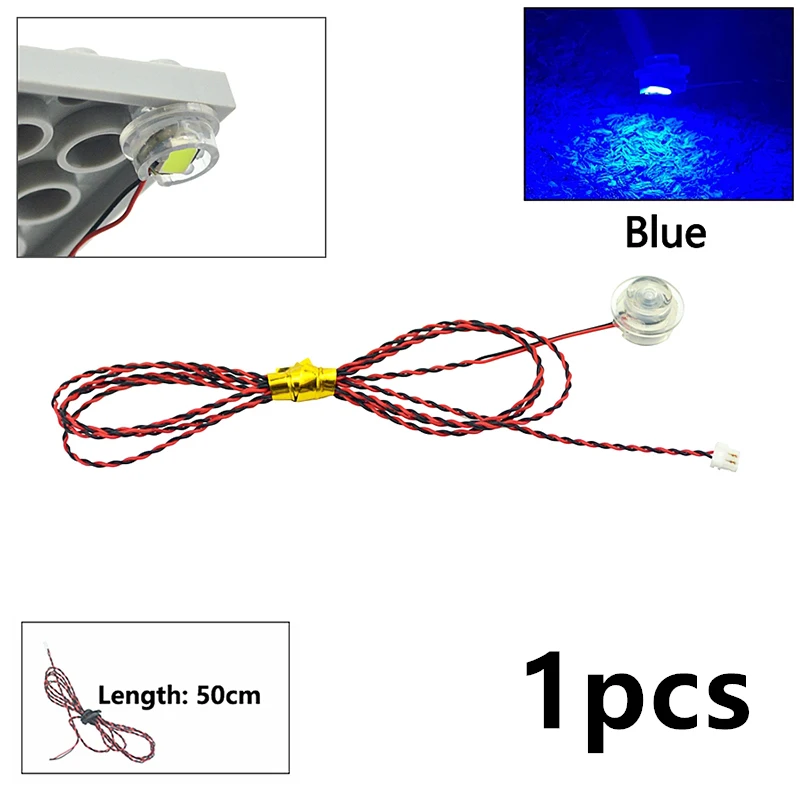 DIY LED Light Kit with Remote Control - Customizable Building Block Lamp