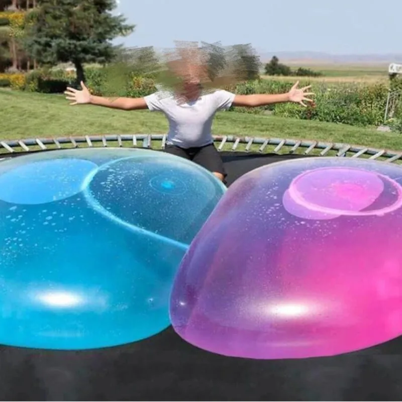 Balloon Transparent Water Injection Bubble Ball Creative Children's Toys Birthday Party Decor Inflatable Outdoor Game Gift