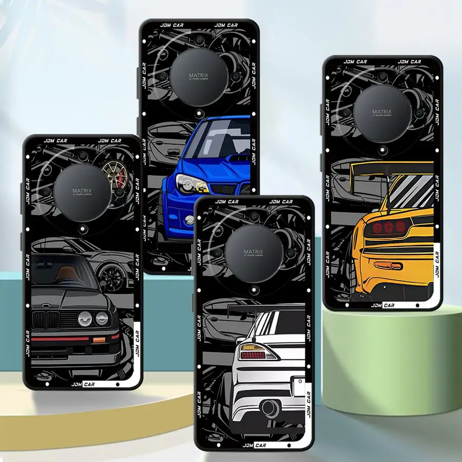 Soft Shell Case with Japan JDM Sports Car Design