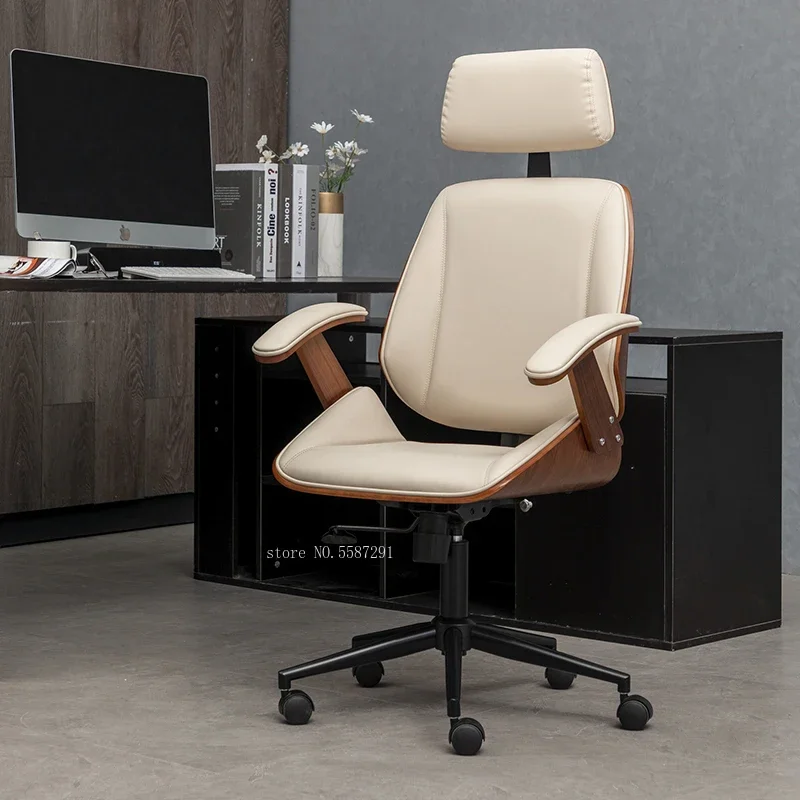 

Gaming Chairs Modern Home Furniture Lift Swivel Backrest Chair Leather Luxury Comfortable Computer Boss Silla Office Furniture