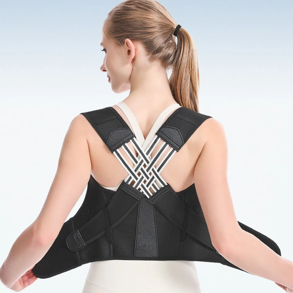 Posture Corrector AOLIKES Prevention Of Hunchback Correction With Back Posture Correction With Beautiful Back And Open Shoulder Shape Corrector