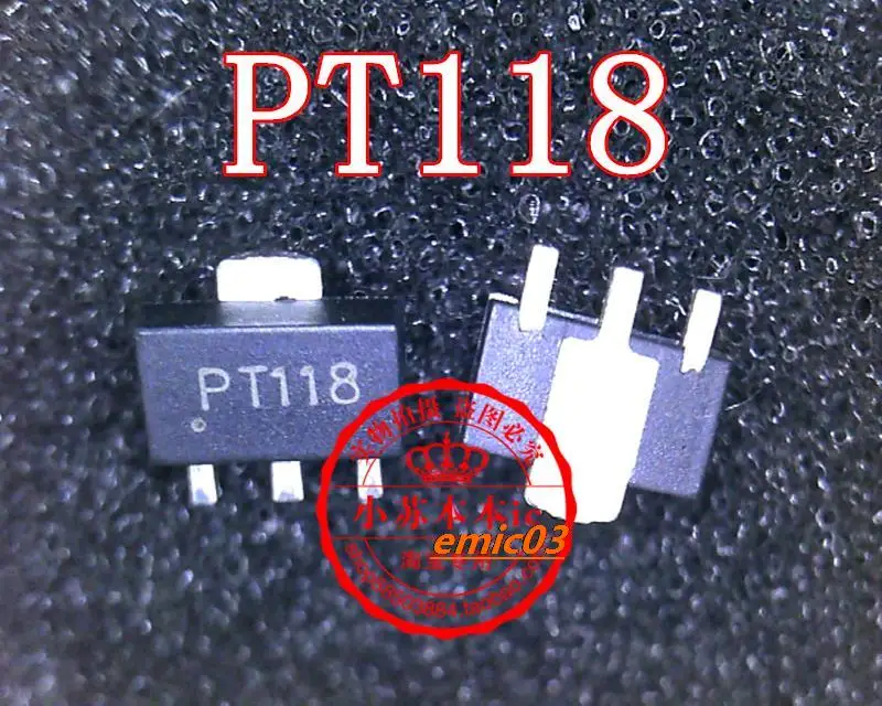 

5pieces PT118 SOT89-3 PT118