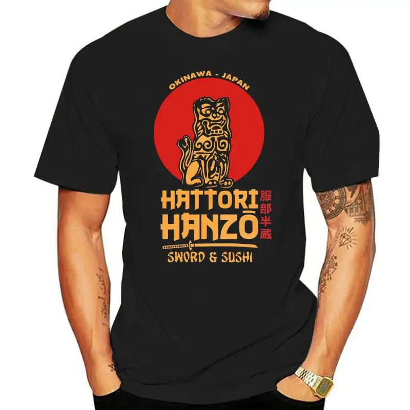 

100% Cotton O-neck Custom Printed Tshirt Men T shirt Hattori Hanzo - Kill Bill Women T-Shirt