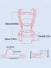 New Adjustable Ergonomic Baby Carrier With Hip Seat, Portable & Multifunctional, Suitable For Travel, Leisure And Daily Use 6