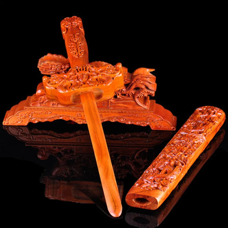 Traditional Chinese Peach Wood Sword, Drive Out Evil Spirits