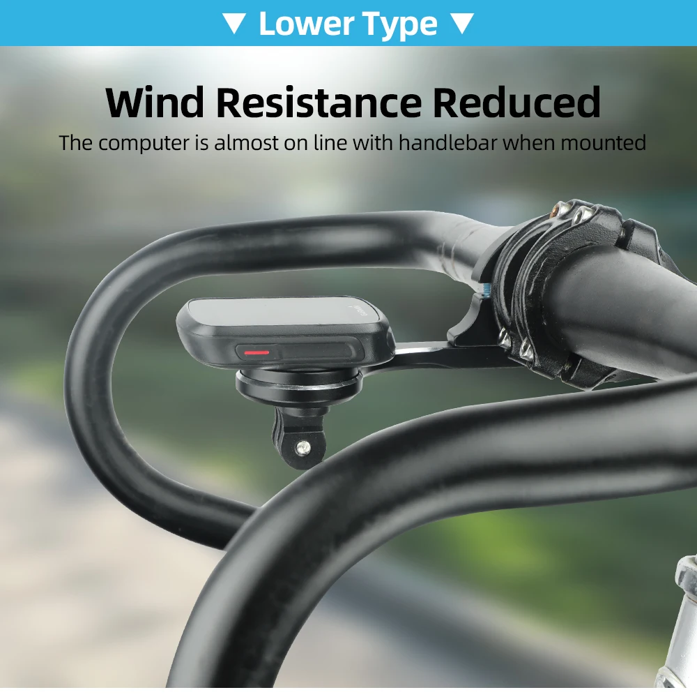 Fahrradcomputer Extended Out Frontständer Lenkerhalterung Kamerahalterung Adapter Passend für GoPro Sportkamera/Garmin/Bryton/Wahoo – Detail 10
