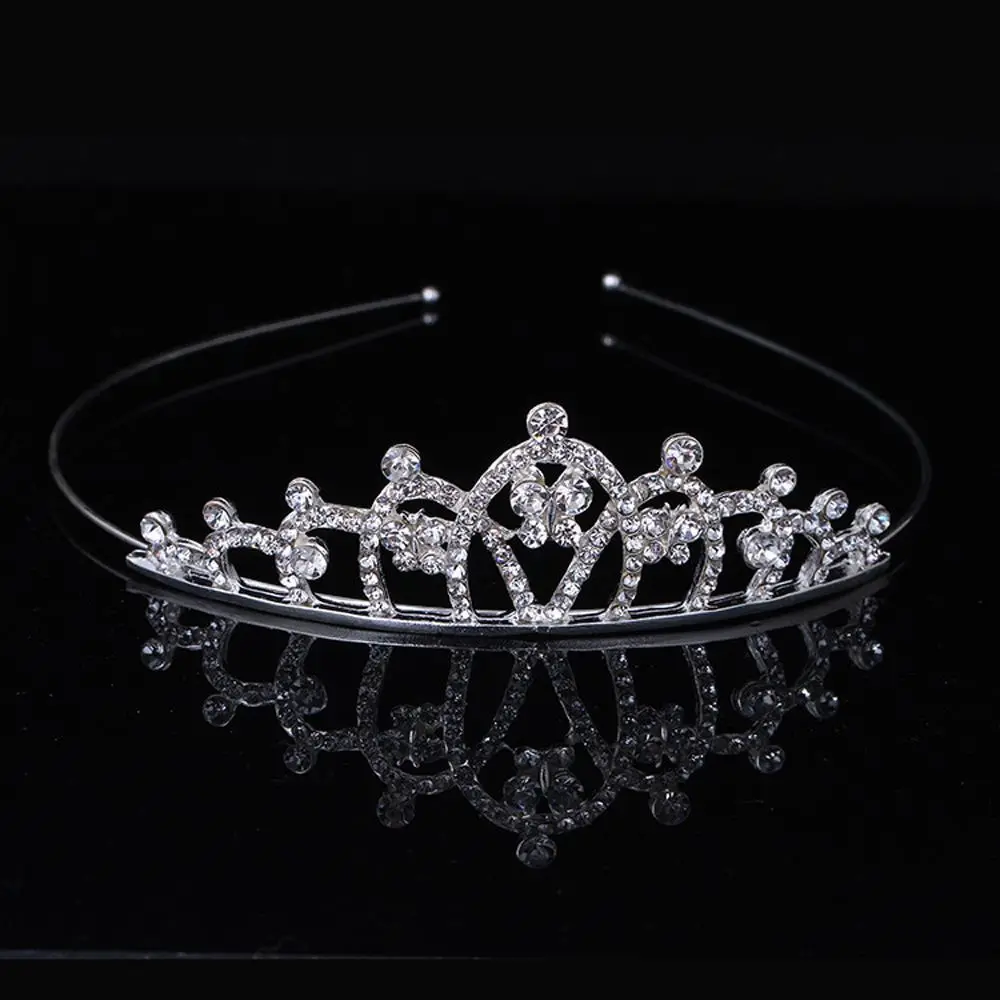 Elegant Rhinestone Crown Headband