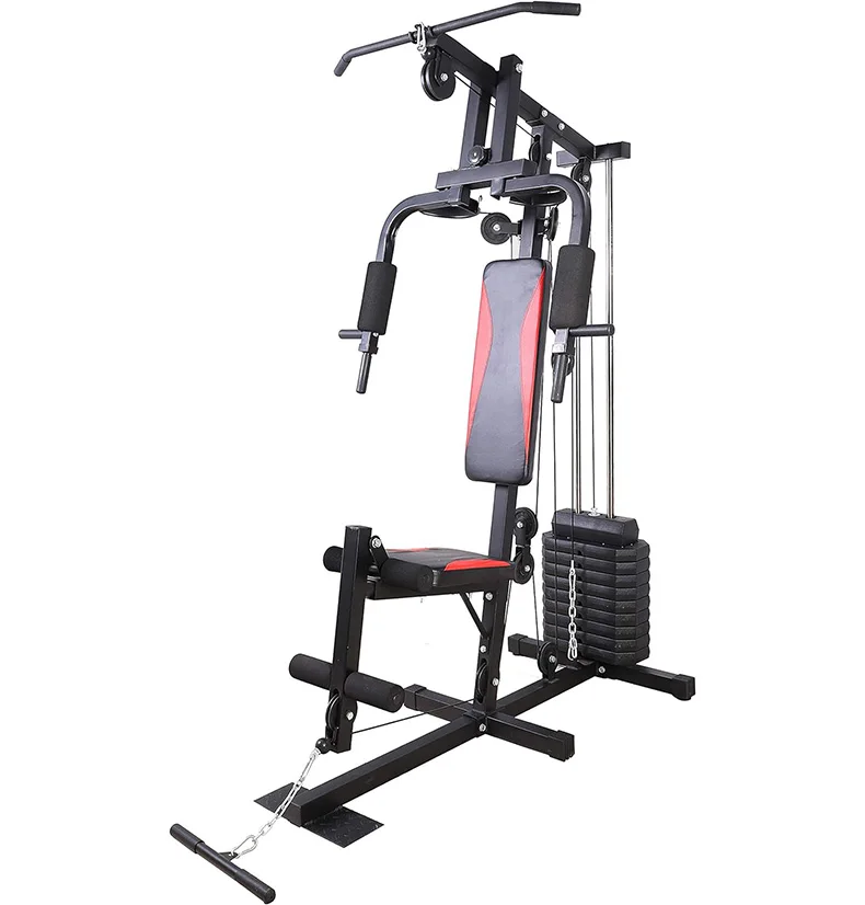 Banco de pesas para Fitness, equipo de fuerza integral, dispositivo de entrenamiento integral, equipo de Fitness de pie individual