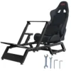 VEVOR Pre-installed Steering Racing Wheel Stand Universal Base Fit for Logitech/Thrustmaster/Fanatec Multi-Position Adjustable 1