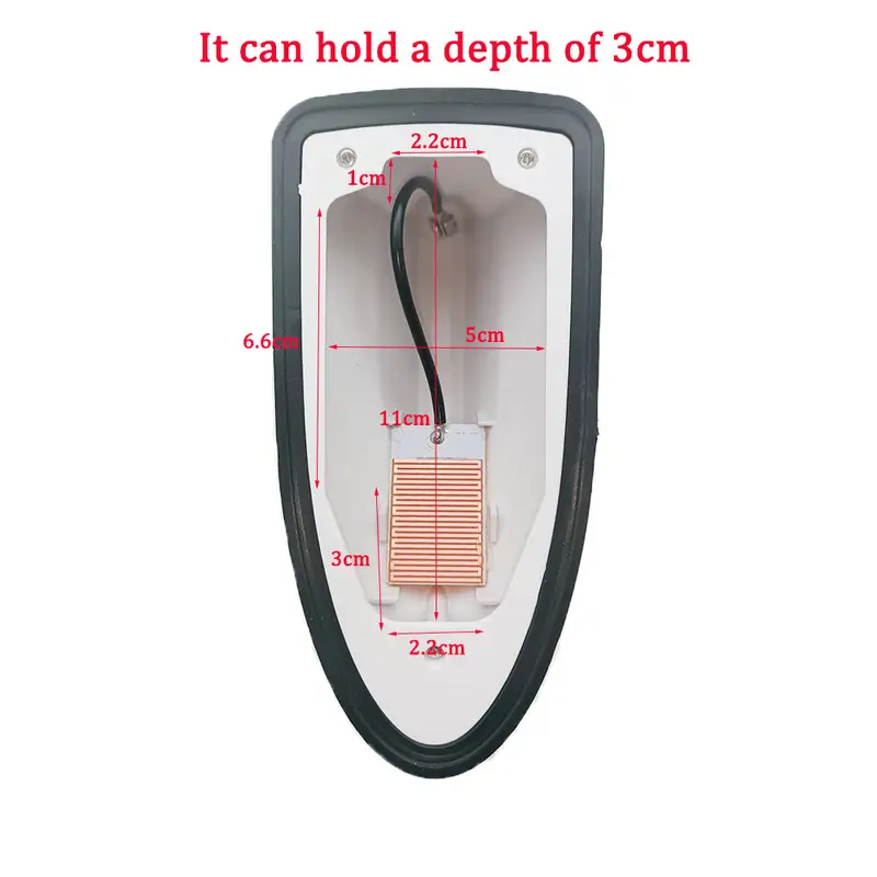 Universal Car Antennas Shark Fin Antenna Auto Radio Signal Aerials Roof Antennas for universal car model Car Styling - Image 5