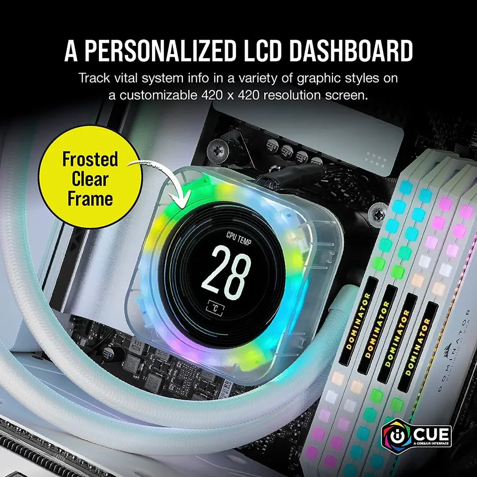 CORSAIR Elite CPUアップグレード専用 LCD スクリーンキット Se4d6e150b2e142668efe1d4e13b9a