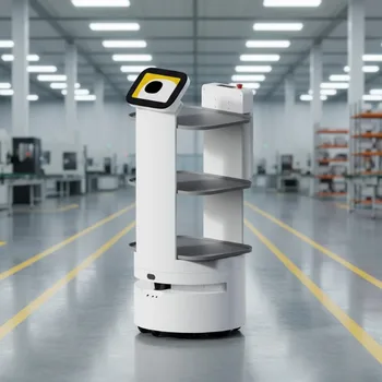 Robot Cameriere Intelligente Personalizzato per la Consegna di Cibo, Programma Completamente Automatico, Applicabile a Hotel, Ristoranti e Fabbriche