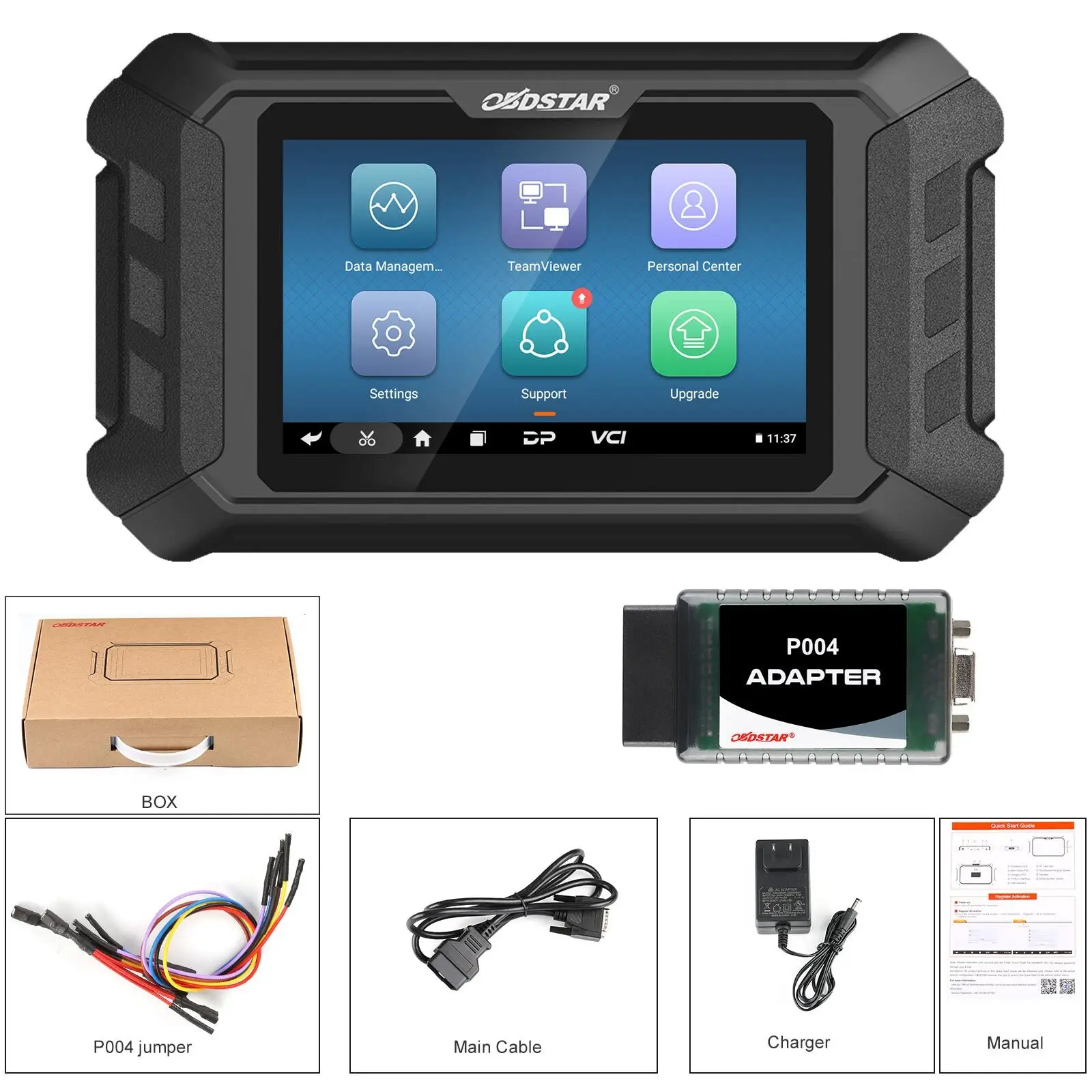 Airbag Reset Equipment OBDSTAR P50 Intelligent Covers 91 Brands 12200+ECU Part No.with P004
