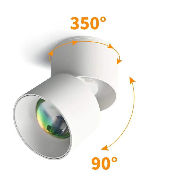 سقف LED بقعة النيون للتدوير غروب الشمس مصباح الحدي...