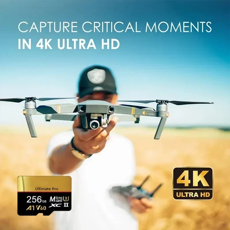Ultra High-Speed Large Capacity Flash Memory Card - 1TB/512GB