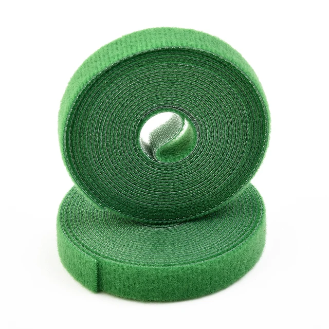 3 Tekercs Zöld Kerti Zsinegnövénykötegek Horog Hurok Bambusz Nádcsomagolási Támogatás A Vagy Nyakkendő Fejhallgató Vonalához