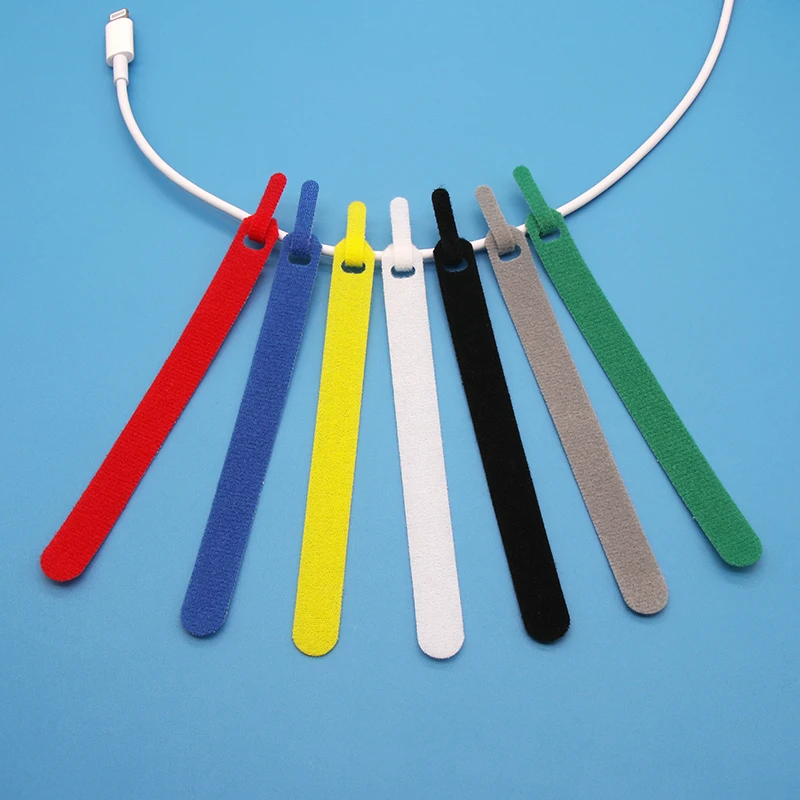 50/100pcs Releasable Cable Ties 150 200 300mm Plastics Fastening Reusable Cable Tie Straps Nylon Wrap Zip Bundle Bandage Tie