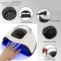 SUNX19Max UV LED Nail lamp, used for fast drying gel nail phototherapy machine 72LED nail salon tool equipment 2