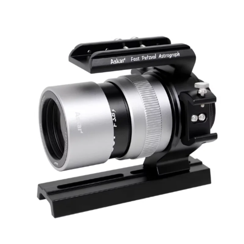 아스카 50P 망원경, 50mm 구경 F3.8 SD 유리 굴절망원경 OTA, 다용도 쿼드러플릿 APO 아스트로그래프, 160mm 빅센 도브테일 플레이트