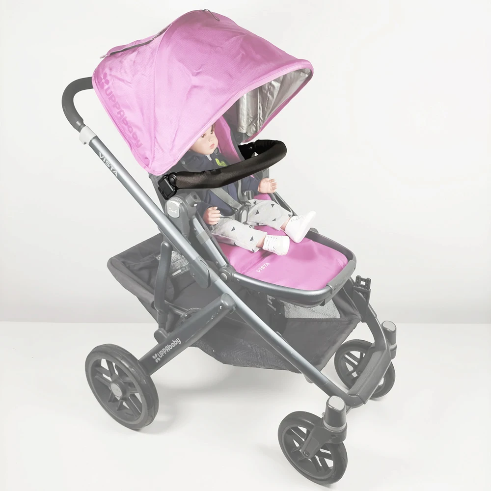 

Stroller Amrest Uppababy Vista V1 V2 Pushchairt Barrier Safety Fence Buggy Bumper Bar Adjusable Replace Baby Accessories