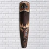 Solid Wood Mask For Wall Decoration African Facebook Bar Ktv Restaurant Wall Hanging Thai Woodcut Decoration-AA68 4