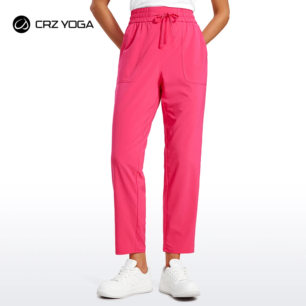 Women's Lightweight Ankle Pants 27" Stretchy