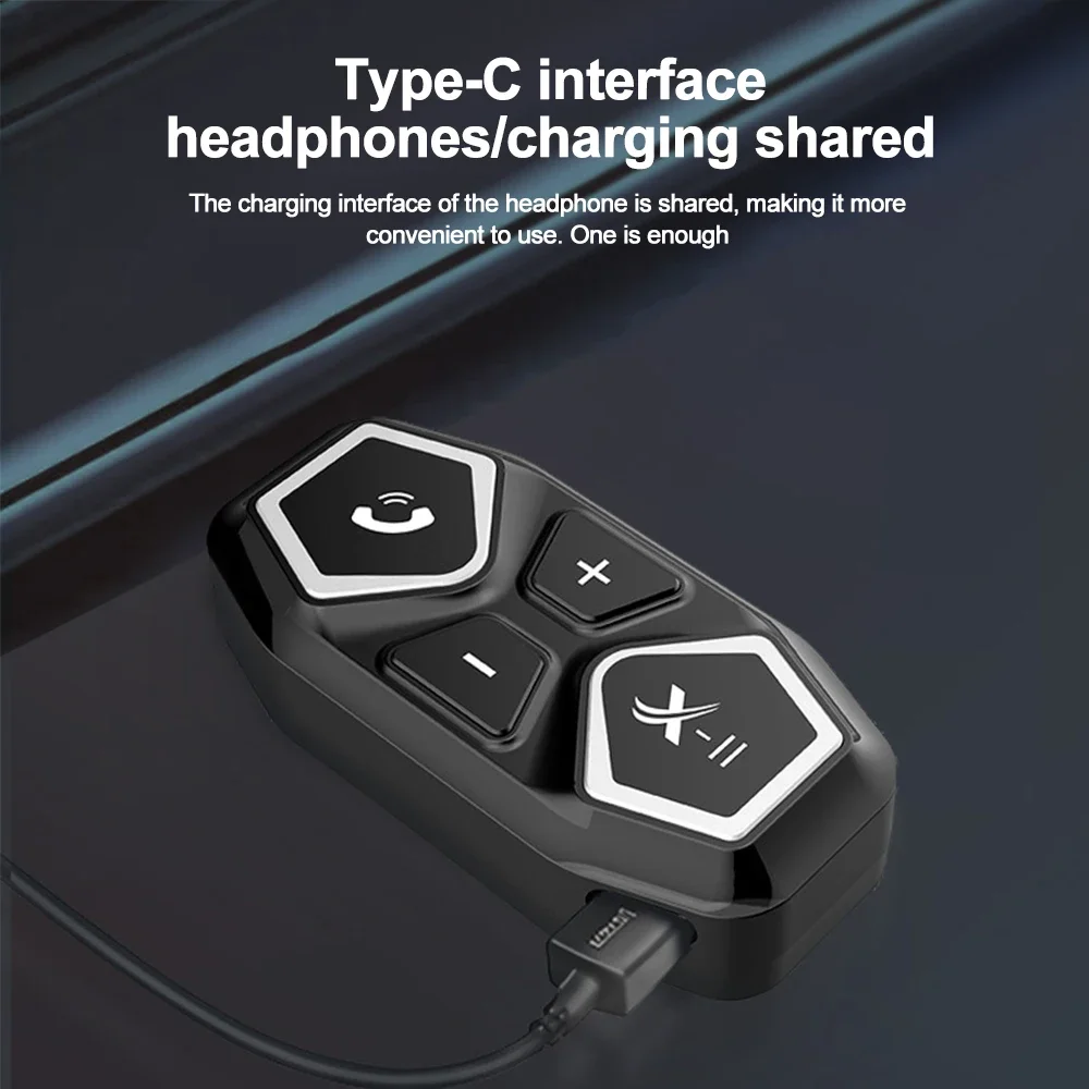 X-11 Helmet Headset Bluetooth 5.0 Handsfree