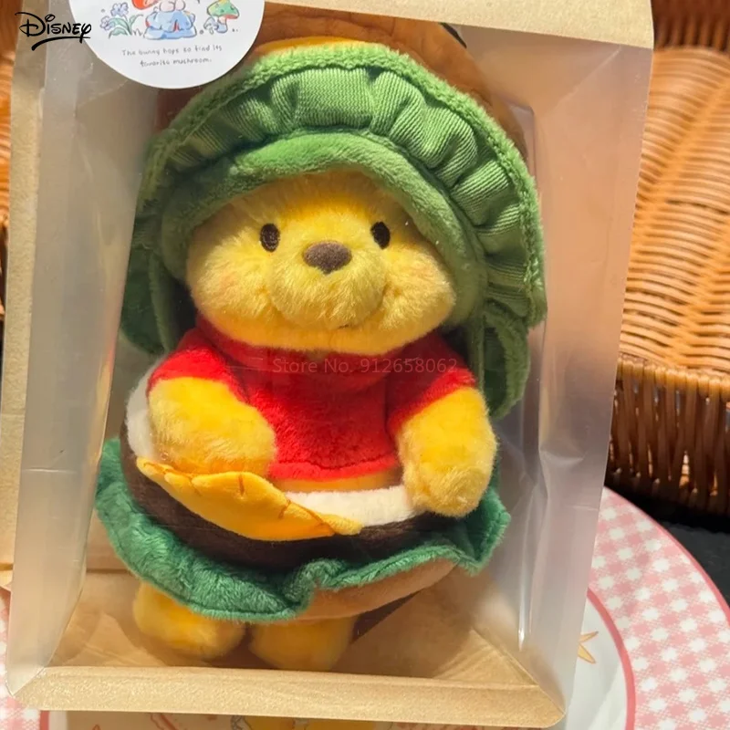 Burger Winnie the Pooh Doll Cute Disney New Plush Toy Girl Christmas Decoration Ornament Plush Pillow Gift