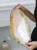 Modern Home Soft Accessories Creative Natural Handmade Shell Tray Living Room Desktop Storage Ornaments Home Decoration 1