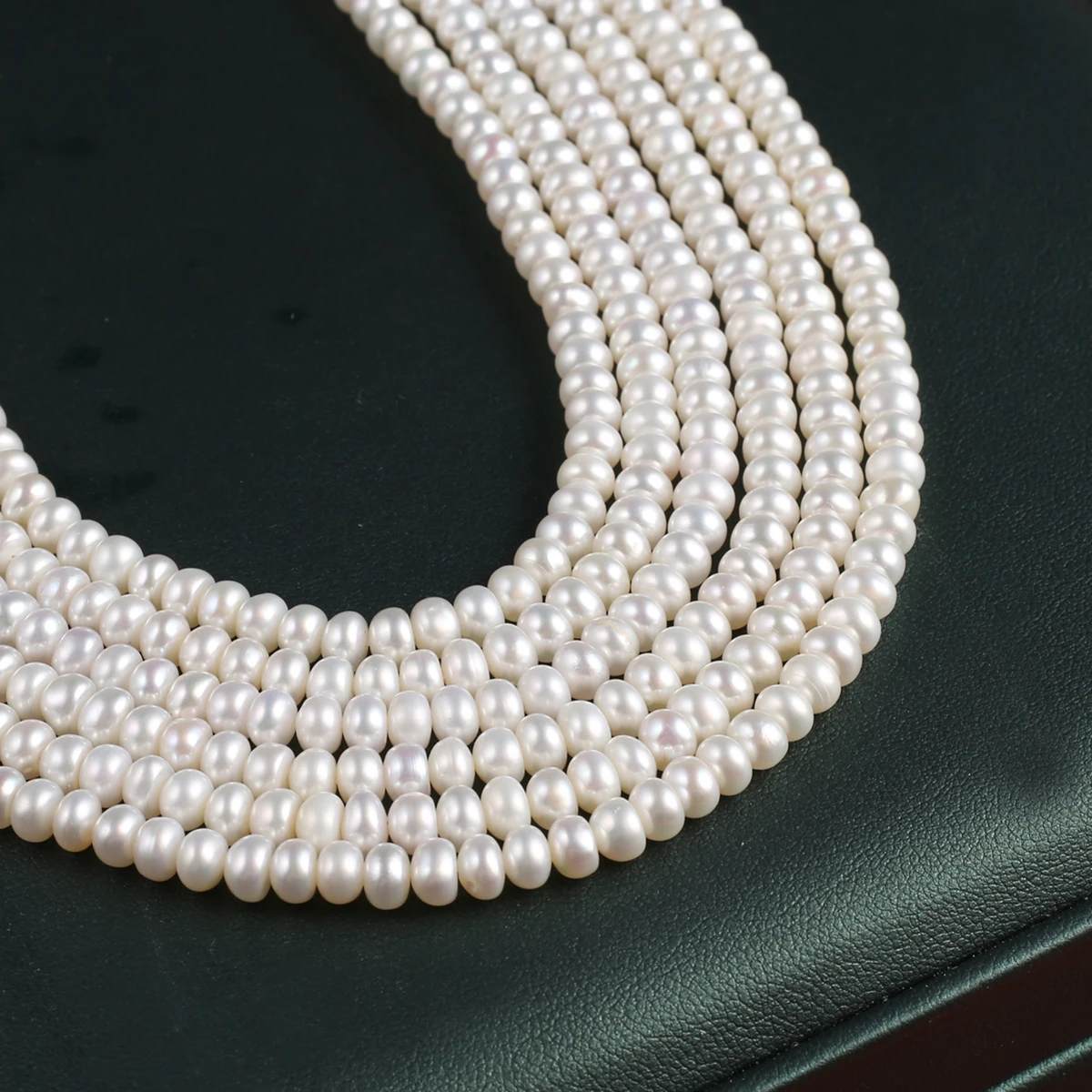High-quality Natural Freshwater Pearl Loose Spacer Beads 5-5.5 Mm Jewelry Making DIY Necklace Bracelet Accessories Gift 36CM