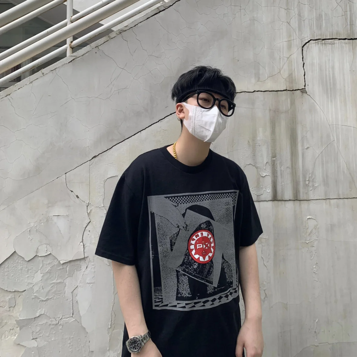 

CAVEMPT C.E T-shirt Men Women 1:1 Picture Overlay Red Label Stamp Reflective Flow T-shirt CAVEMPT C.E Short Sleeve Top