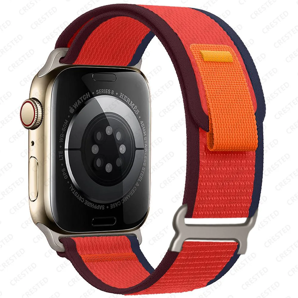 Premium Nylon Trail Strap for Apple Watch Bands – Ultra-Durable and Stylish Bracelet Replacement
