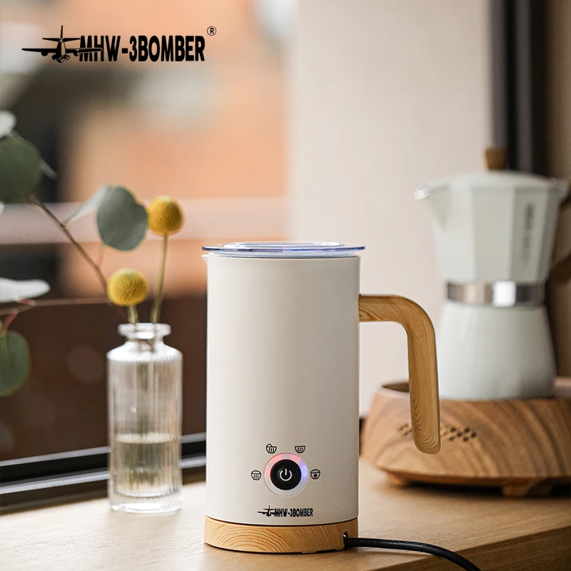 

Electric Milk Frother Cold Milk Frother Warmer for Latte Foam Maker for Coffee