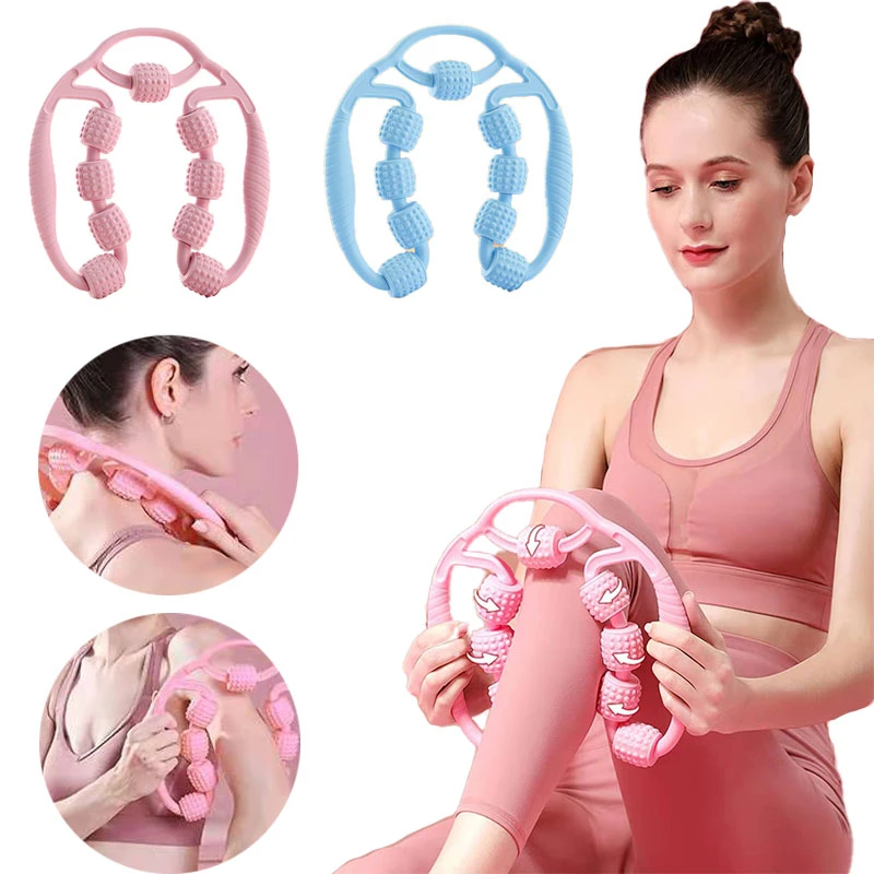 Yoga Massage Roller Training Device Ushaped Pilates Fitness Exercise