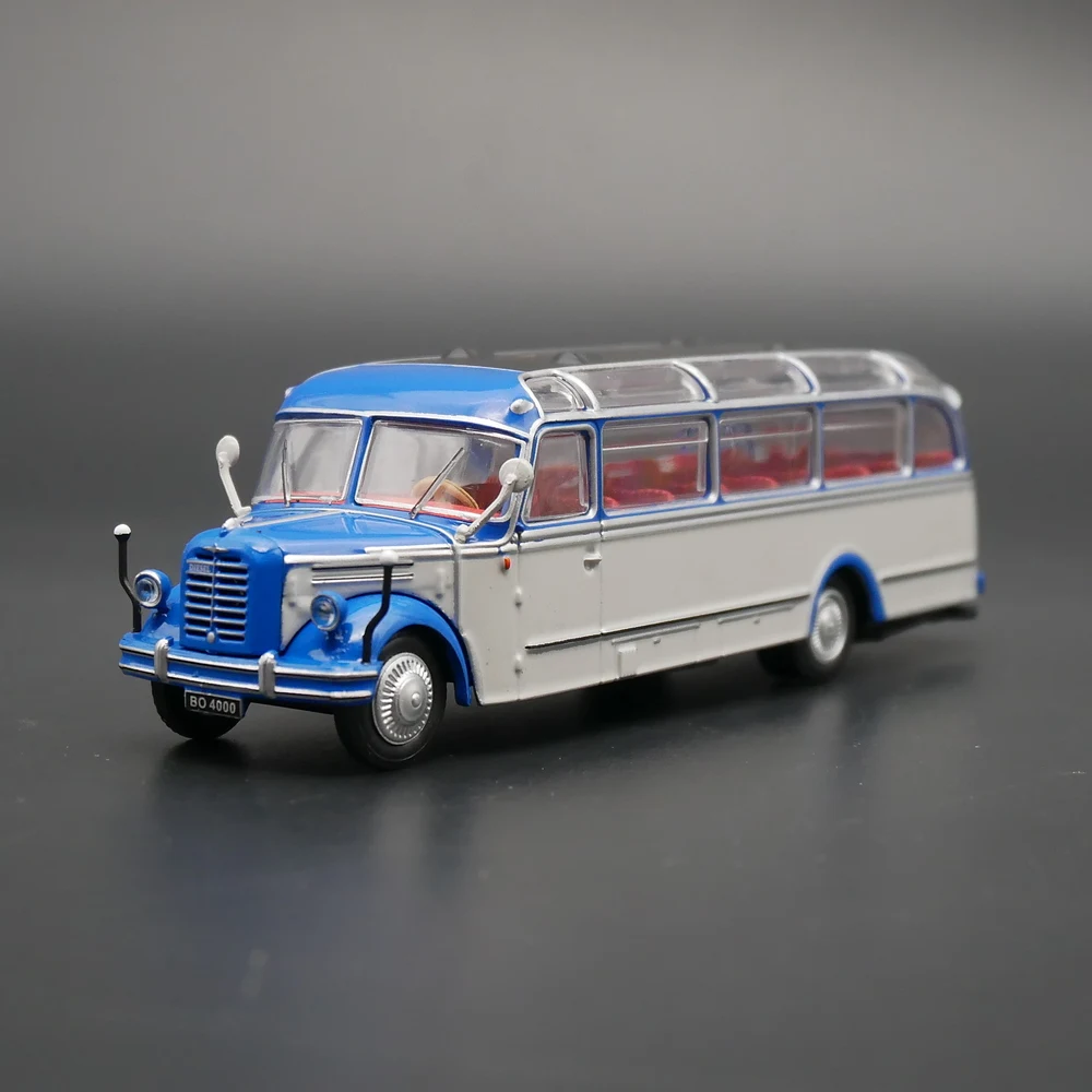 

Diecast IXO/IST 1:72 Scale Borgward BO 4000 German Bus Classic Nostalgic Bus Model Collectible Toy Gift