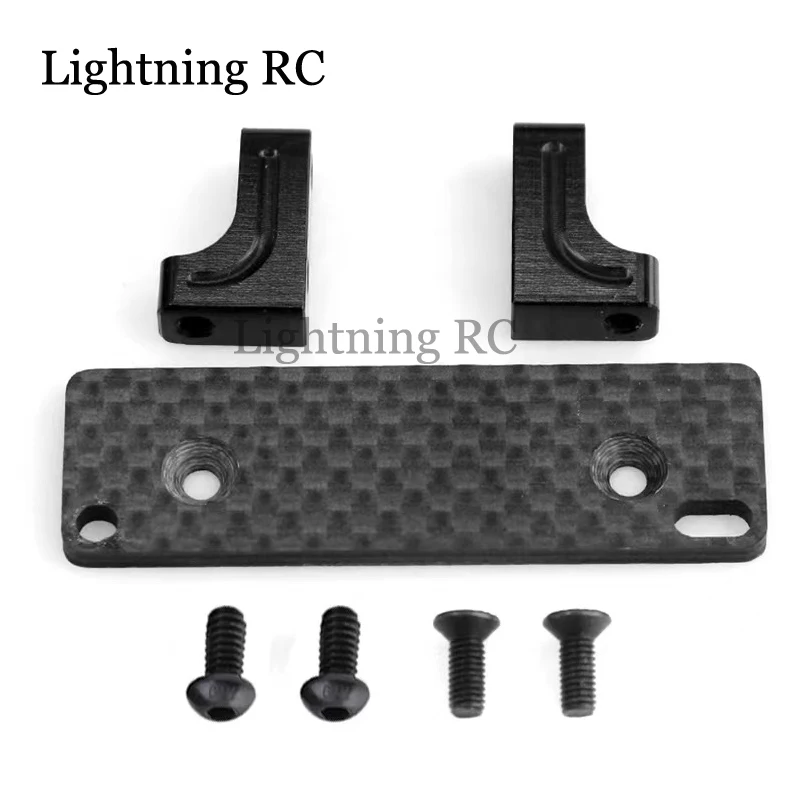 

Axial RR10 90048 Carbon Fiber Metal Servo Mount Bracket Bridge Rudder For 1/10 RC Rock Crawler Car