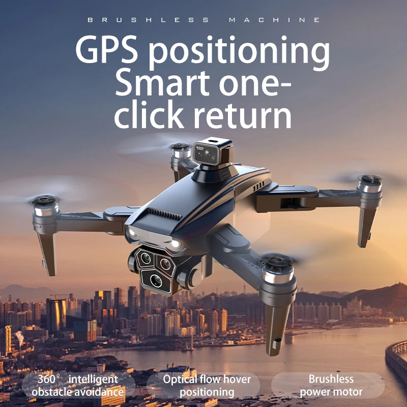 Drone Quadcopter LYZRC L103/L103MAX Drone GPS Brushless Motor 4K HD Profesional FPV Quadcopter Intelligent 360&deg; Obstacle Avoidance RC Drone