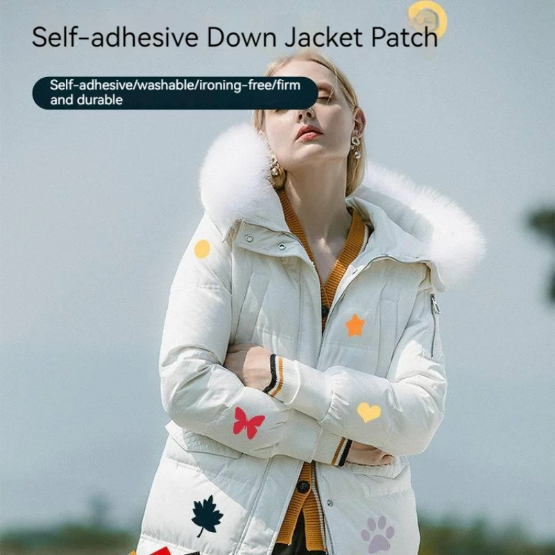 Waterproof Self Adhesive Cloth Patch For Puffer Jackets On Sale