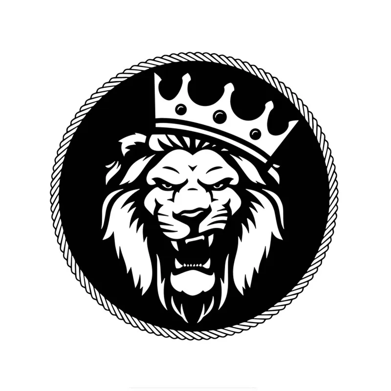 

Lion Sticker PVC Car Sticker Deca for Skateboard Suitcase Refrigerator Motorcycle Decal 15cm*15cm