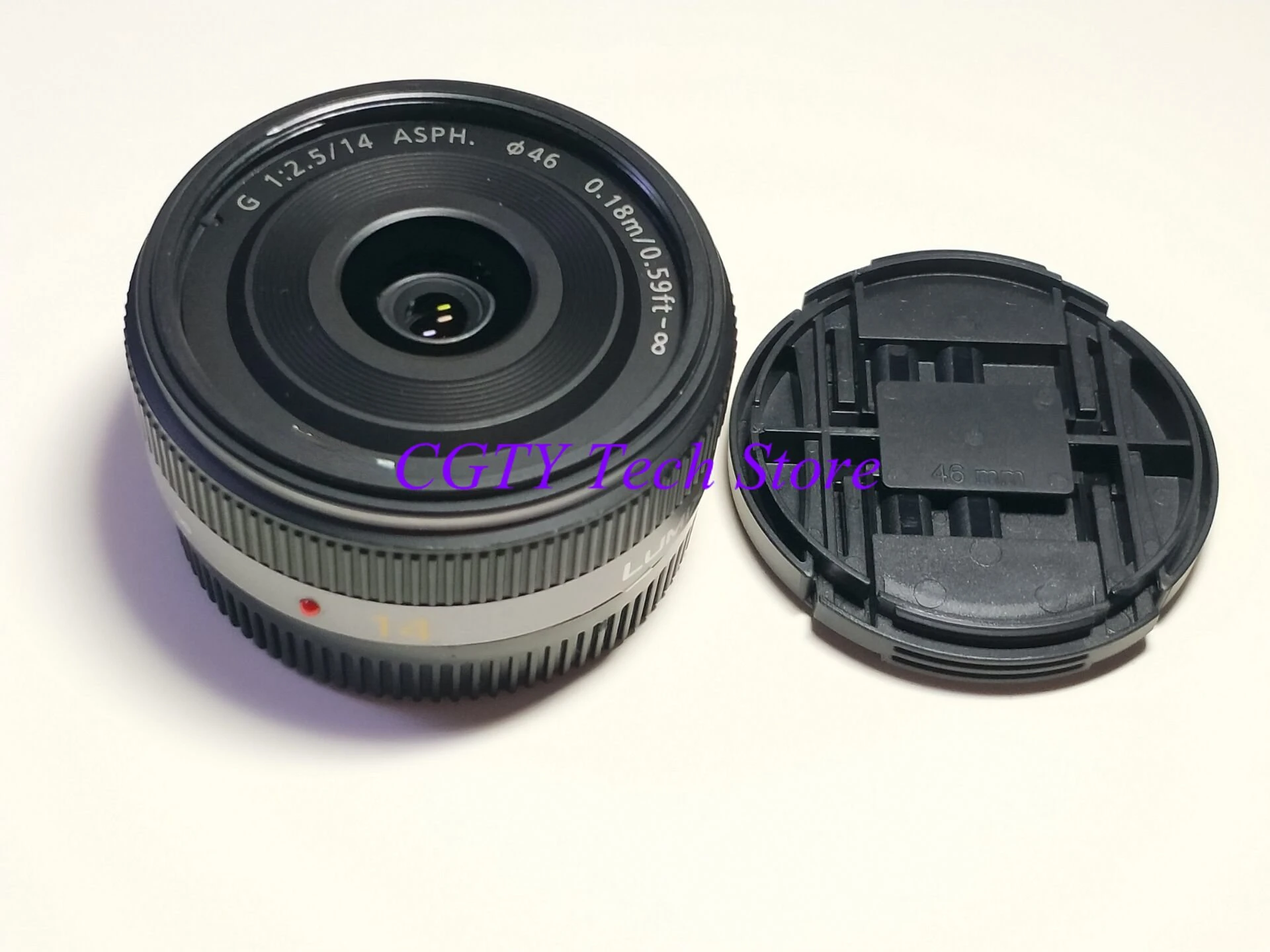 Panasonic LUMIX 14mm F2.5 G ASPH フード付 Panasonic 14mm f2.5 ASPH. Lumix G (H-H014) - Lens – Kamerastore